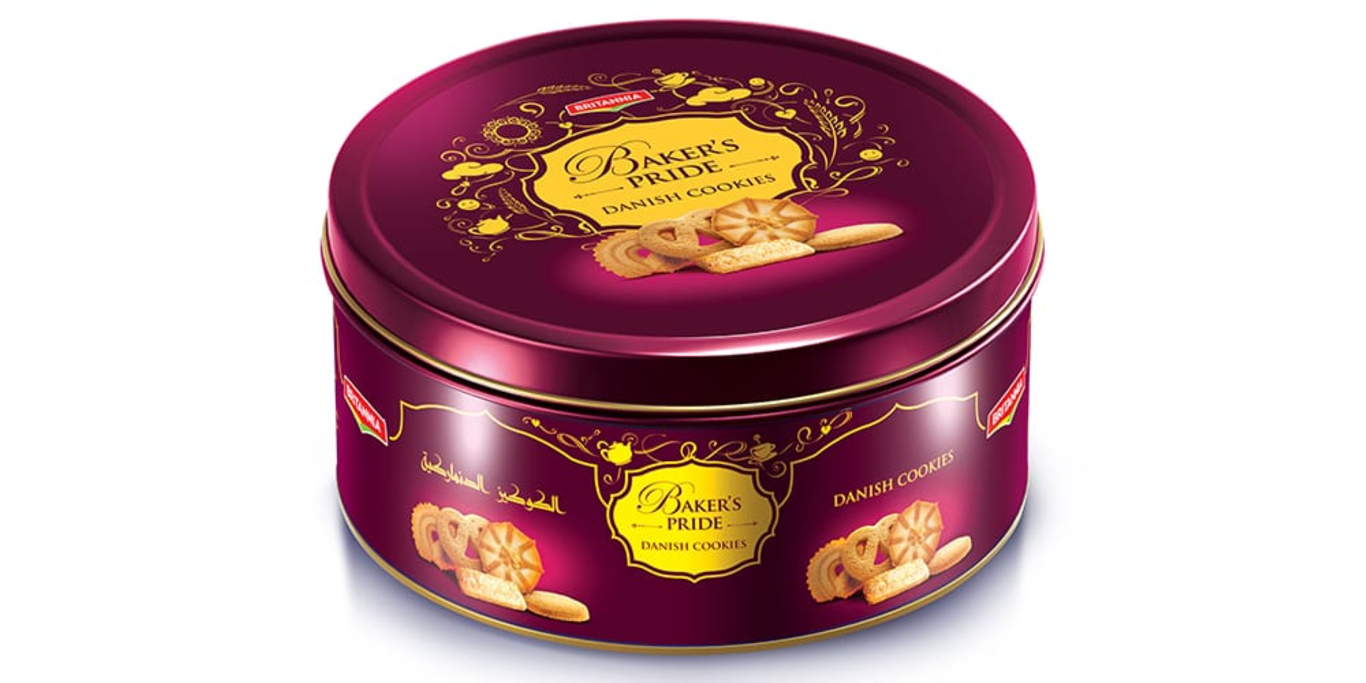 BRIT BAKERS PRIDE DANISH TIN 400G